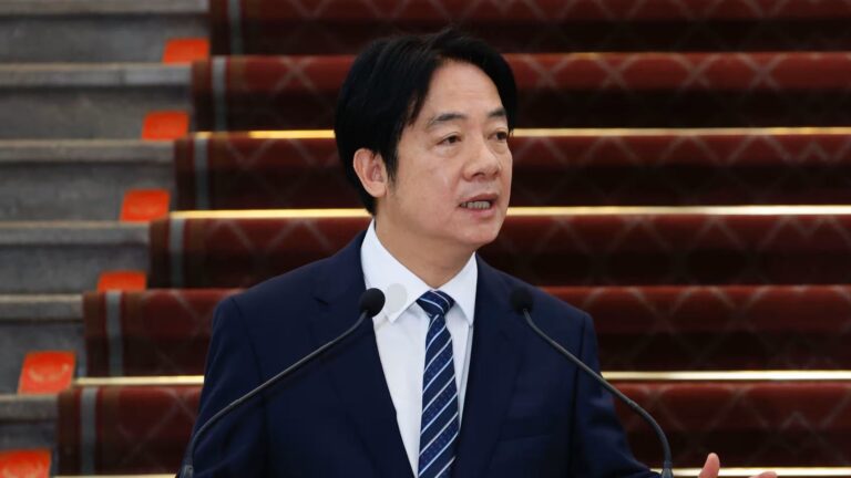 Taiwan’s Lai Ching-te Calls for Stability as Cross-Strait Pressures Mount